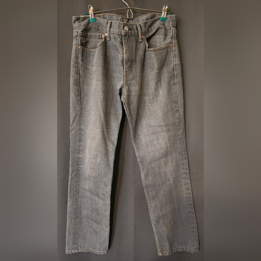 Levi's 511 Jeans, Mens Size 34W X 30L Denim Gray Levi's Straight Leg Jeans